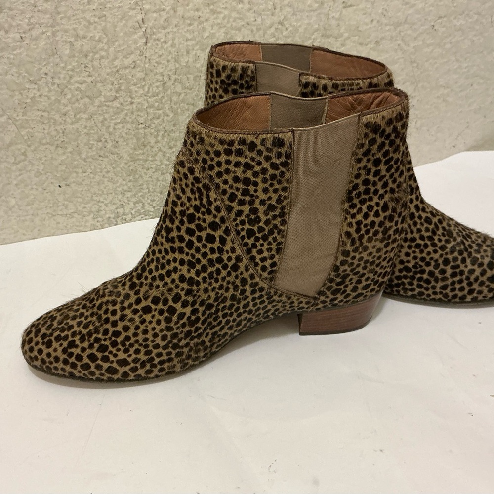 Golden Goose Brown Leopard Heeled Boots - Picture 4 of 10